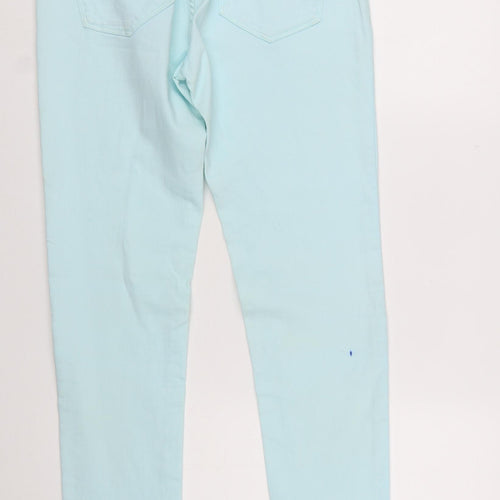 Easy Wear Women’s Blue Skinny Jeans Size 14 Regular Denim Stretch