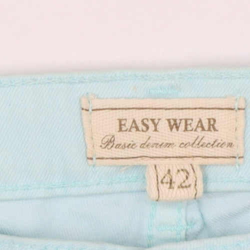 Easy Wear Women’s Blue Skinny Jeans Size 14 Regular Denim Stretch