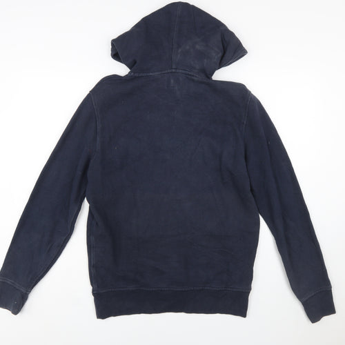 Levi's Men's Blue Pullover Hoodie S Logo Graphic Cotton Sweatshirt