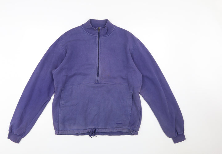 Patagonia Boys Purple 14 Years Fleece 1/2 Zip Pullover Sweatshirt