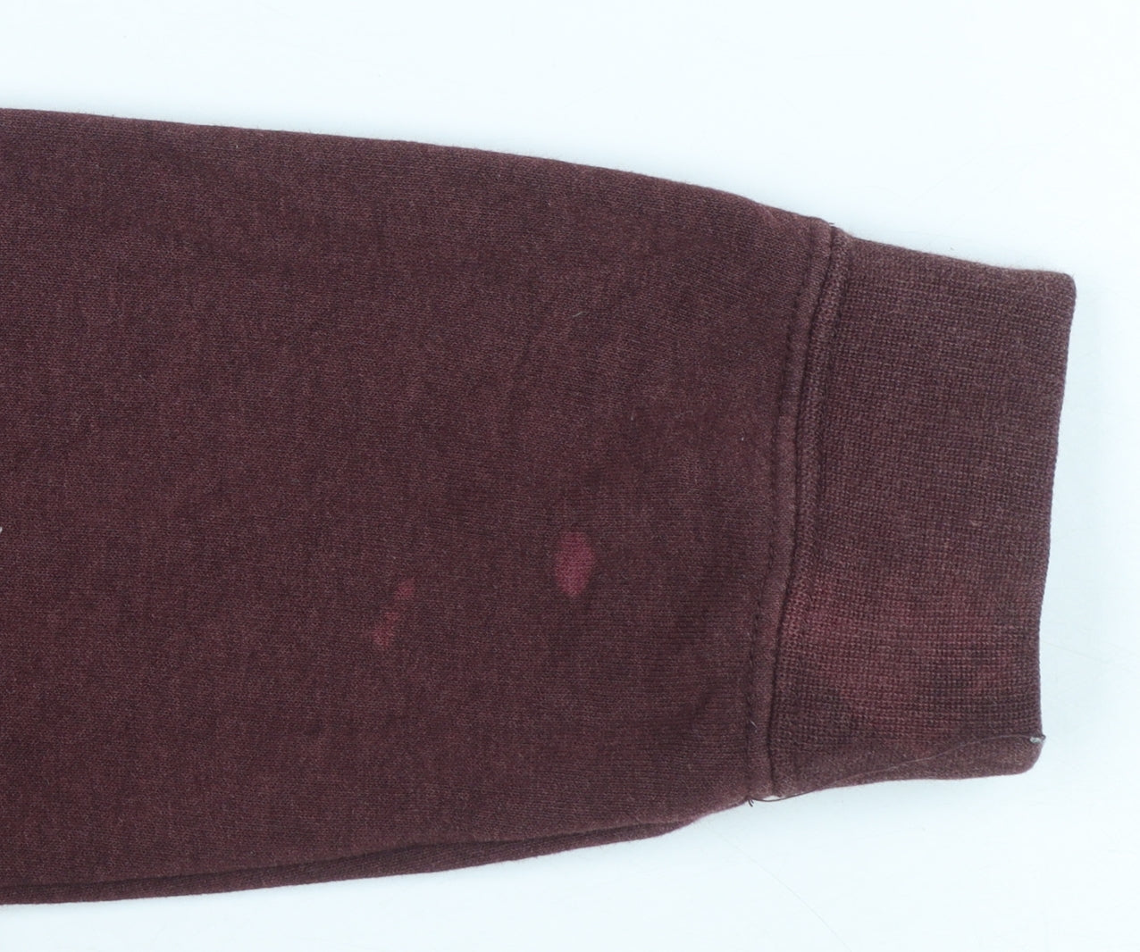 Nike Women’s Burgundy Crew Neck Sweatshirt Size S Logo Print