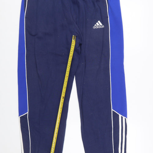 Adidas Men's Blue Sweatpants L Sports Casual Trousers