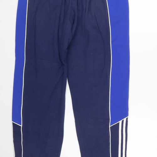 Adidas Men's Blue Sweatpants L Sports Casual Trousers