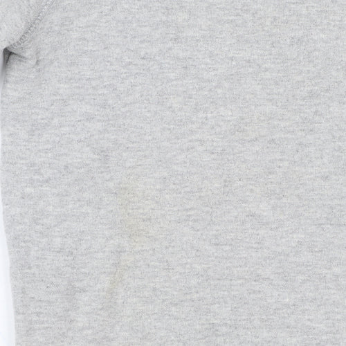 Nautica Men's Grey XS Crew Neck Cotton Blend Sweatshirt