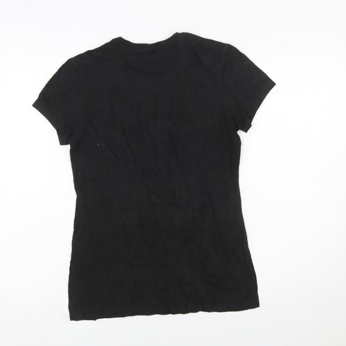 Hard Rock Hotel Las Vegas Women's Black Cotton T-Shirt Size L