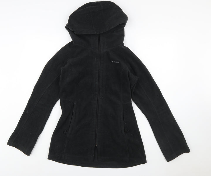 Columbia Women's Black Fleece Hooded Jacket Size S