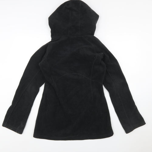 Columbia Women's Black Fleece Hooded Jacket Size S