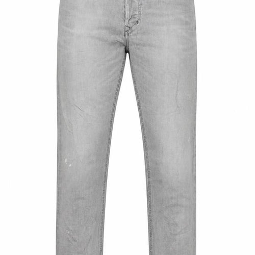 Diesel Industry Men's Grey Slim Fit Straight Leg Jeans Size 29