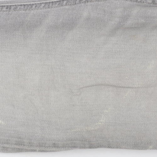 Diesel Industry Men's Grey Slim Fit Straight Leg Jeans Size 29