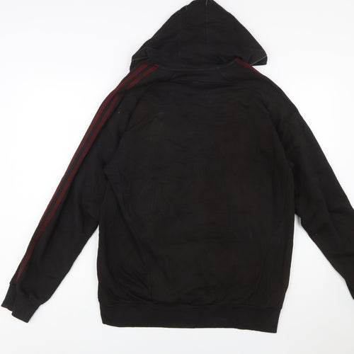 Adidas Men’s Black Liverpool FC Logo Pullover Hoodie Size L