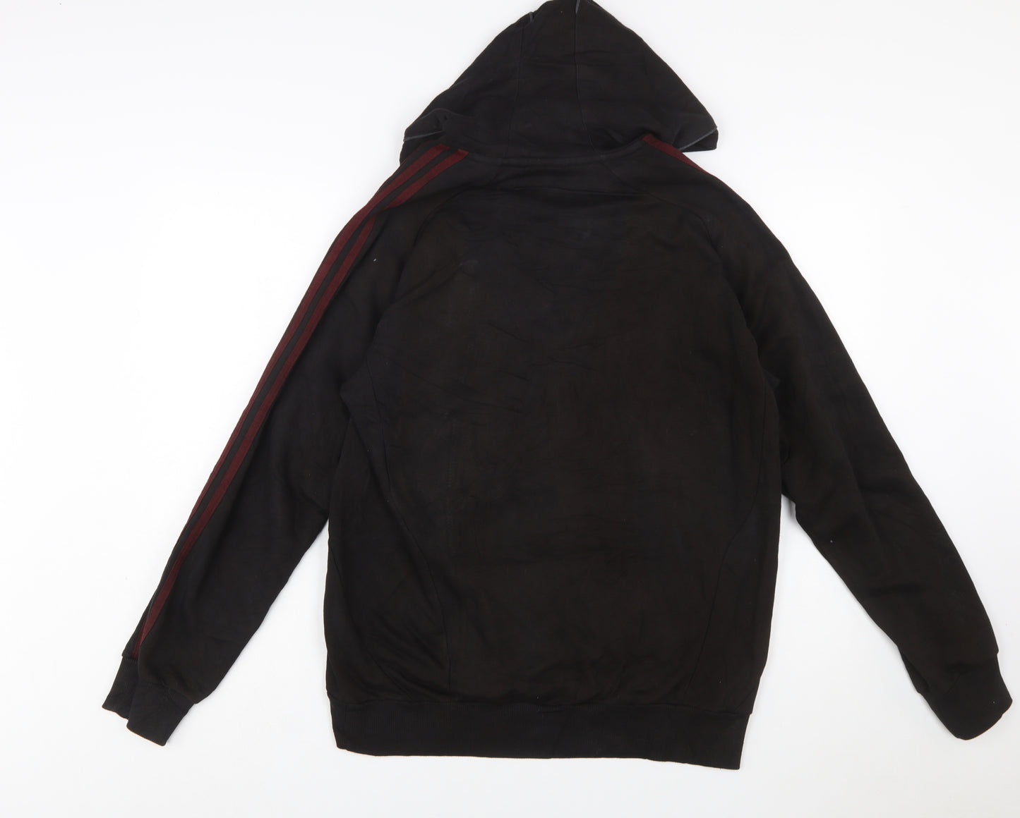 Adidas Men’s Black Liverpool FC Logo Pullover Hoodie Size L