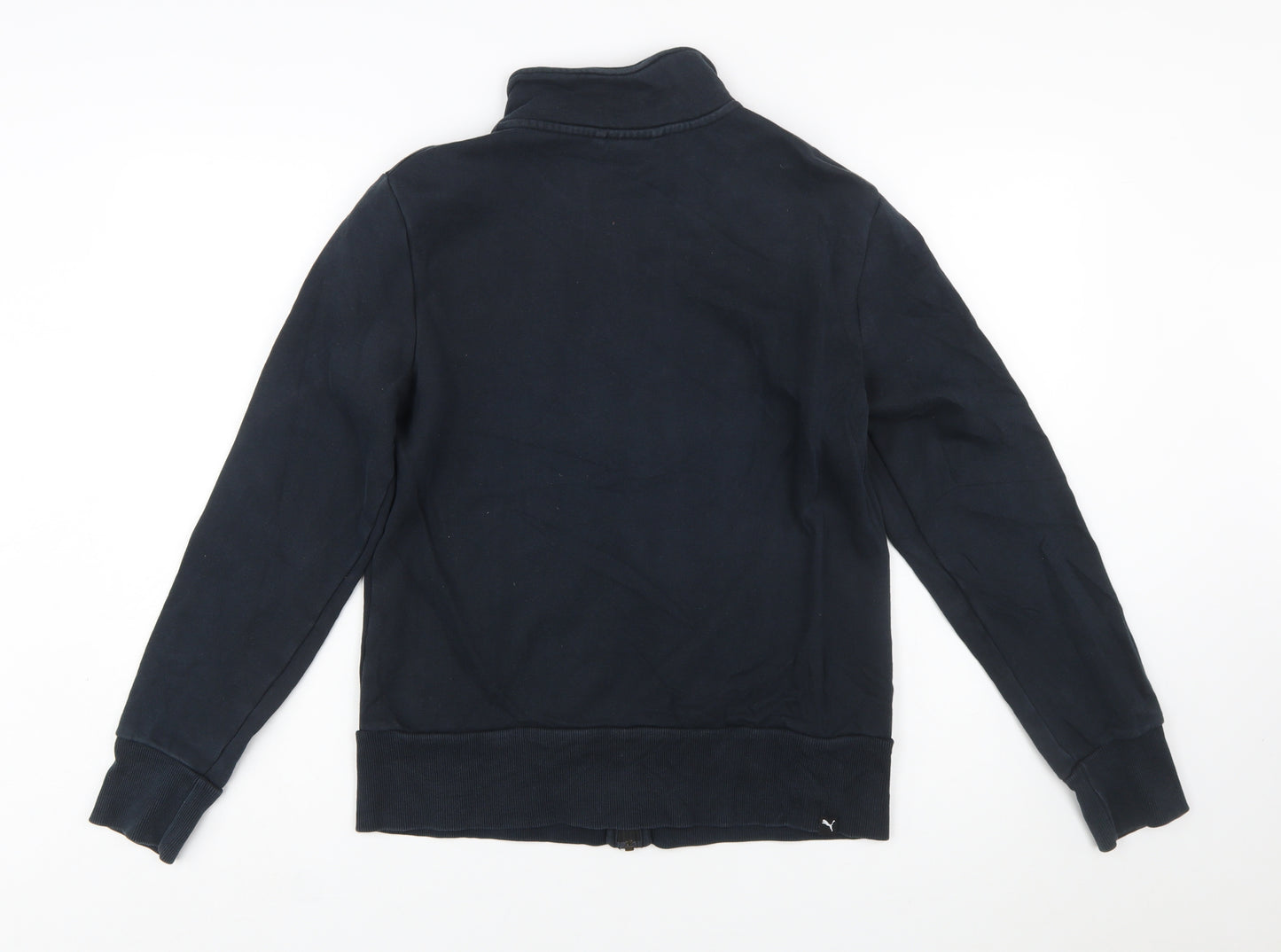 Puma Mens Black XL Full Zip Fleece Sweatshirt Jacket