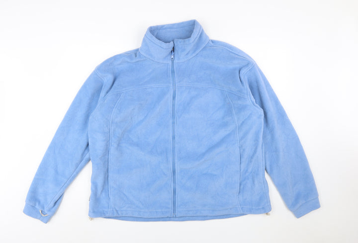Columbia Women's Blue 2XL Fleece Jacket Interchange Full Zip