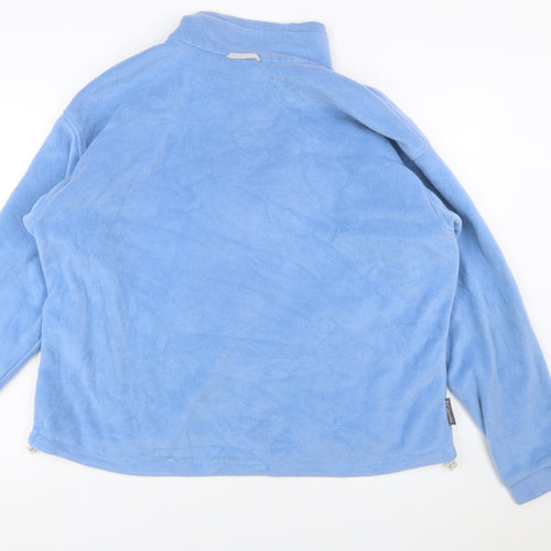 Columbia Women's Blue 2XL Fleece Jacket Interchange Full Zip