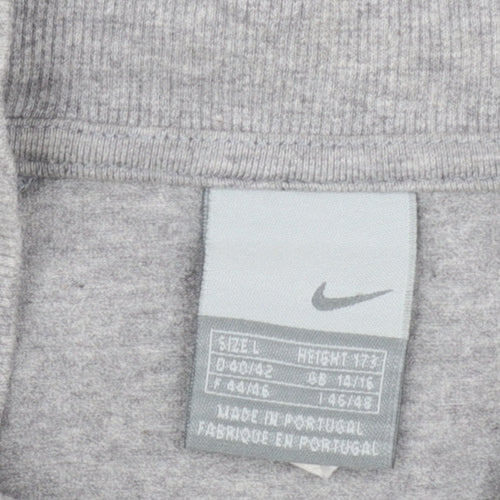Nike Girls Grey Full Zip Sports Sweatshirt Size L