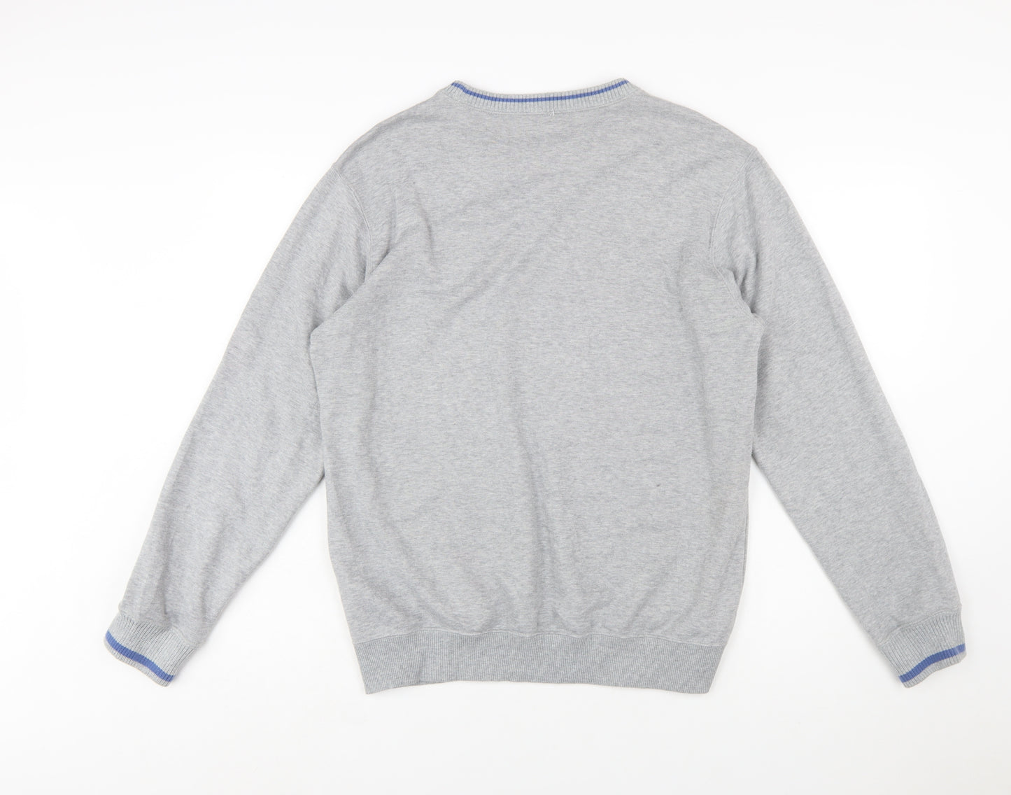 Uniqlo Men’s Grey Crew Neck Pullover Sweatshirt Size L