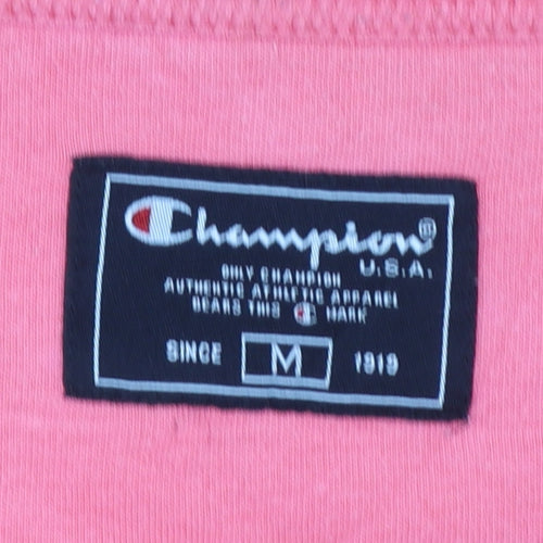 Champion Women’s Pink Crew Neck Pullover Sweatshirt Size M