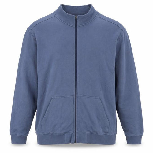L.L.Bean Men's Blue XL Tall Full Zip Sweatshirt Classic Fit