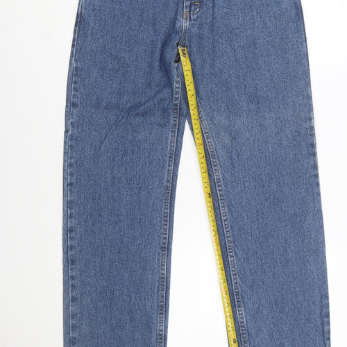 Wrangler Men's Blue Regular Fit Straight Leg Jeans 31x30