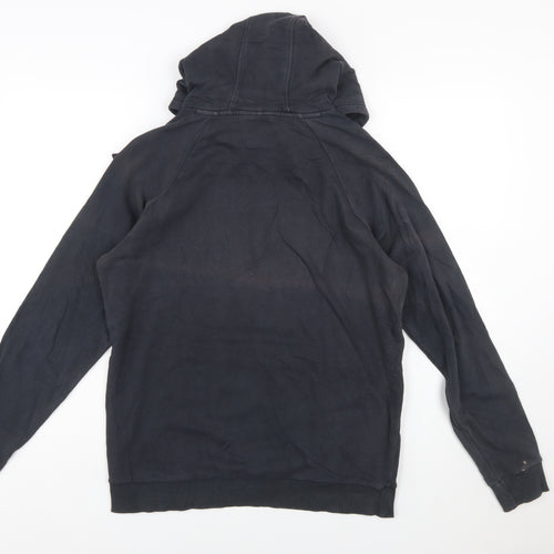 Under Armour Men’s Black Pullover Hoodie Small Logo Sportswear