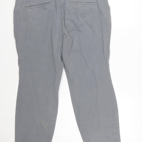 Lee Women’s Grey Petite Slim Fit Sculpting Trousers Size 18 Plus