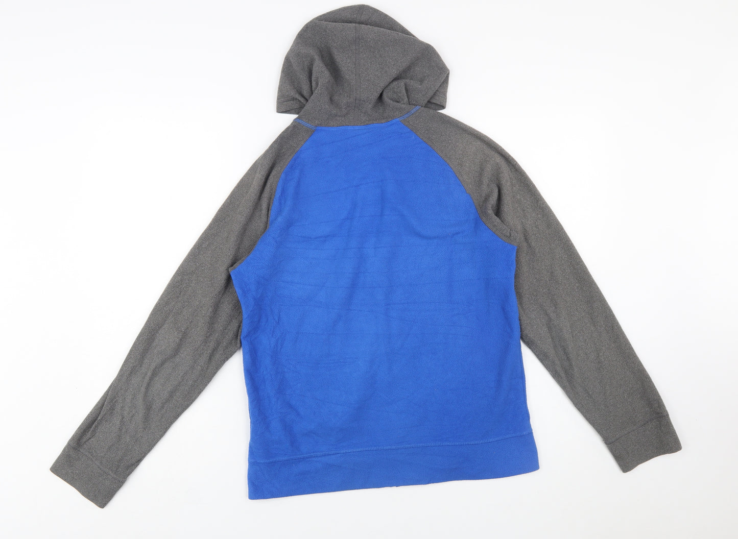 The North Face Boys Blue Grey Full Zip Fleece Hoodie 14-16 Years