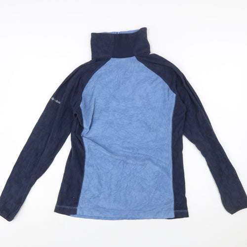 Columbia Men's Blue 1/2 Zip Fleece Pullover Sweatshirt M