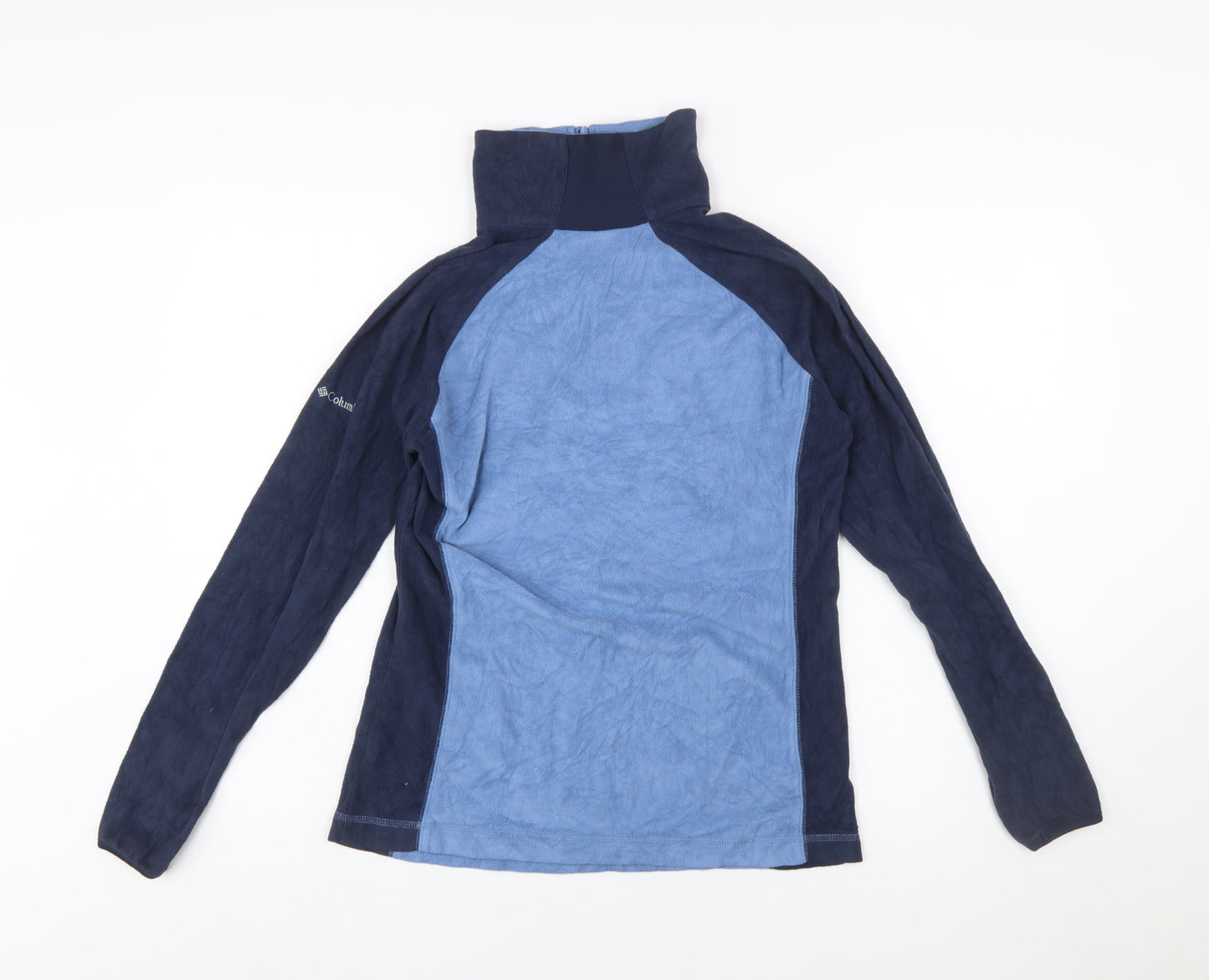 Columbia Men's Blue 1/2 Zip Fleece Pullover Sweatshirt M