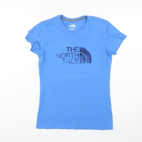 The North Face Women's Blue XS Basic Crew Neck Short Sleeve T-Shirt