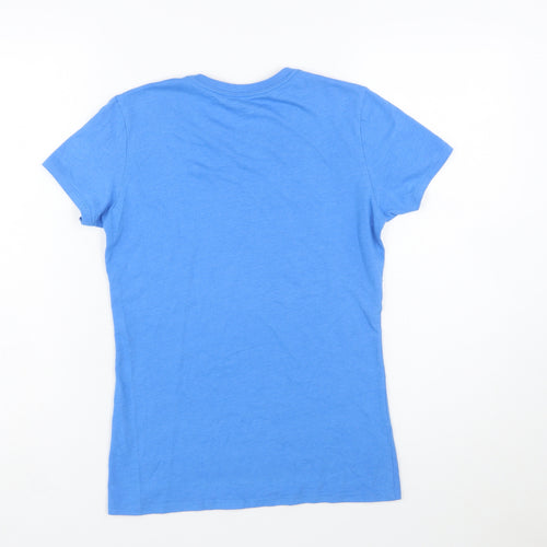 The North Face Women's Blue XS Basic Crew Neck Short Sleeve T-Shirt