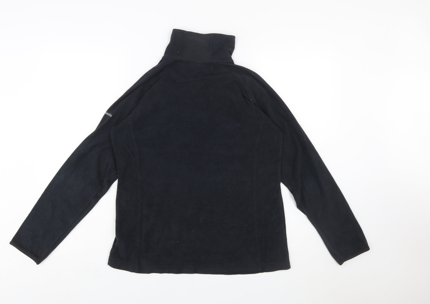 Columbia Women’s Black Fleece 1/2 Zip Pullover Sweatshirt Size L