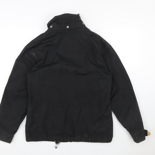 Mambo Men’s Black Waterproof Windbreaker Jacket Size L