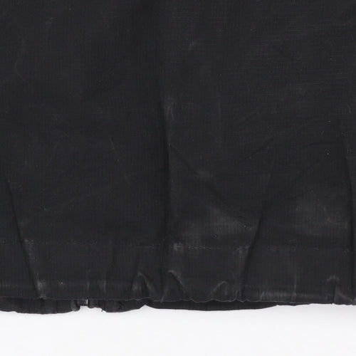 Mambo Men’s Black Waterproof Windbreaker Jacket Size L