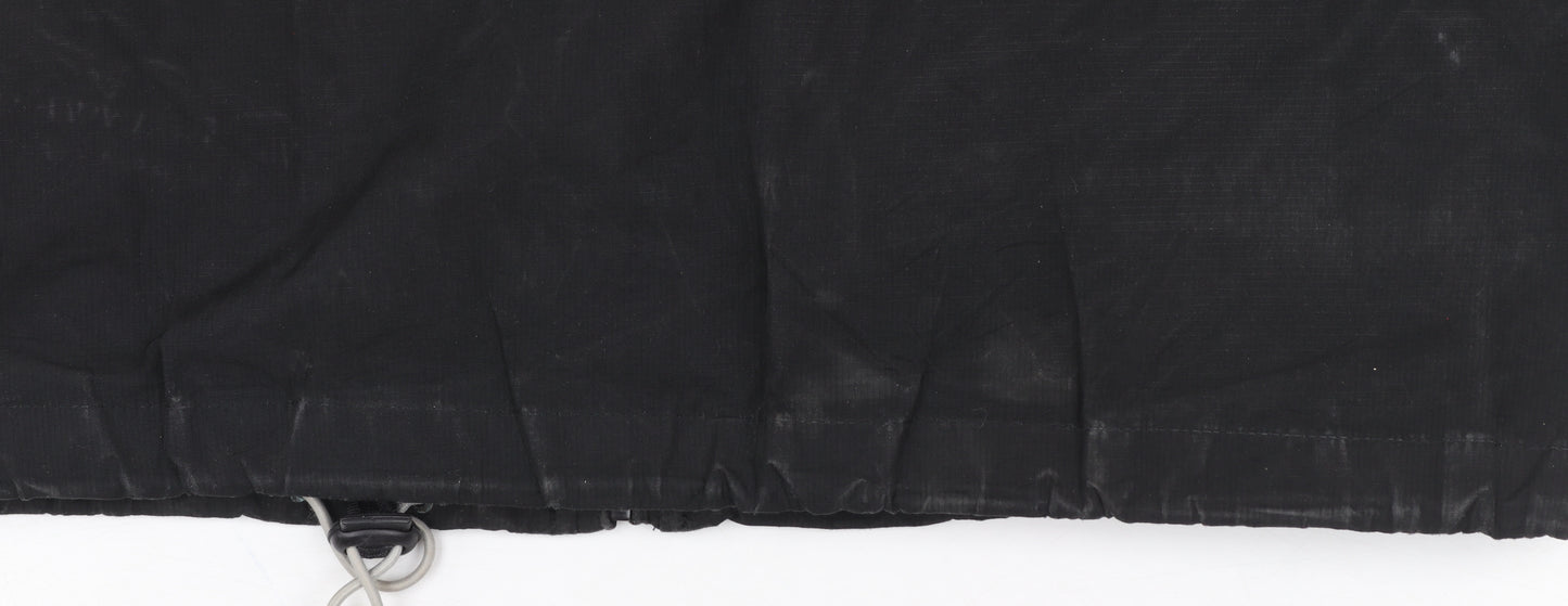 Mambo Men’s Black Waterproof Windbreaker Jacket Size L