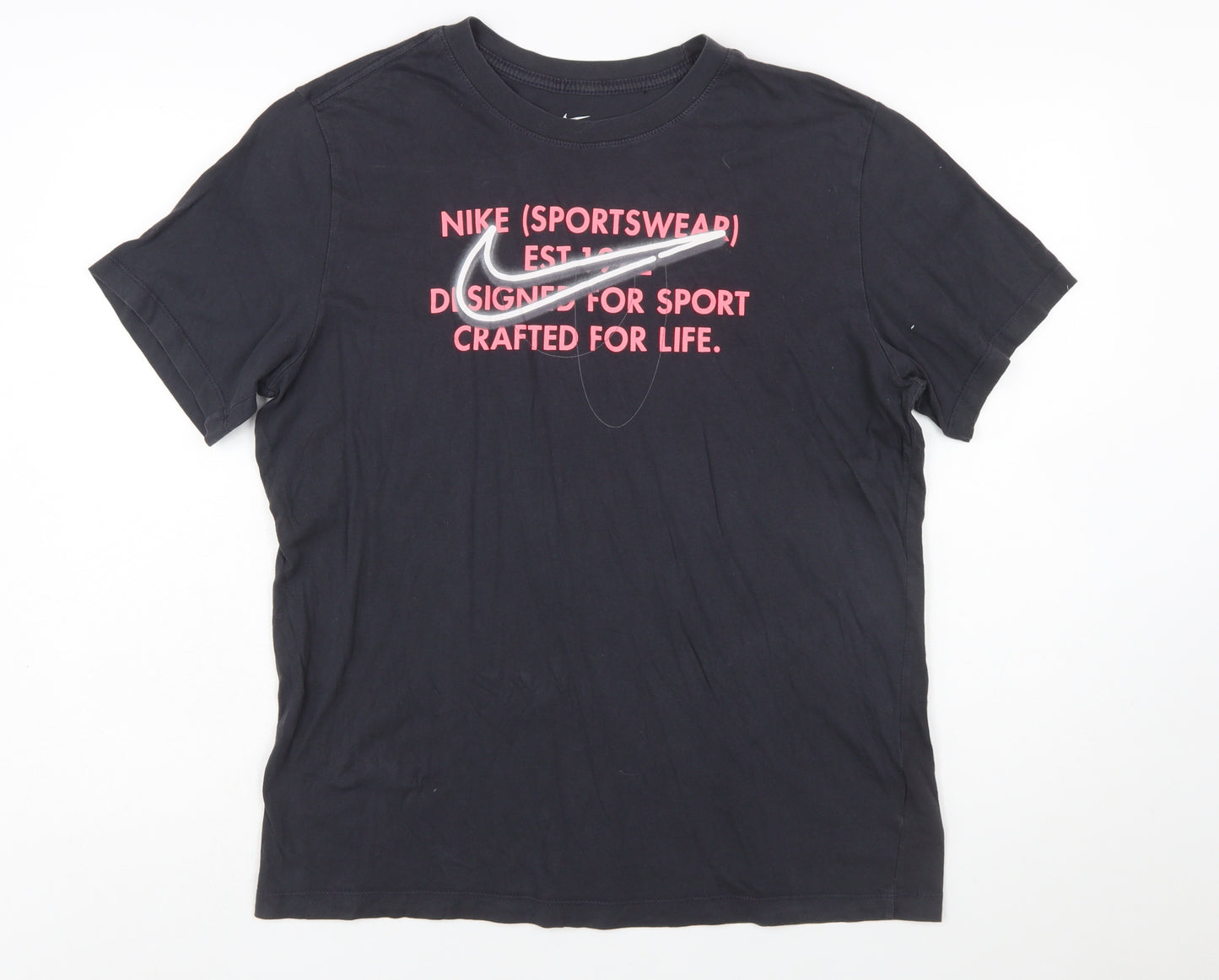 Nike Women's Black Sportswear Graphic T-Shirt Size S