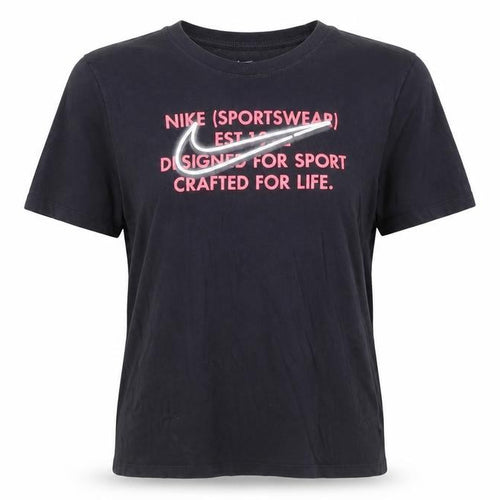 Nike Women's Black Sportswear Graphic T-Shirt Size S