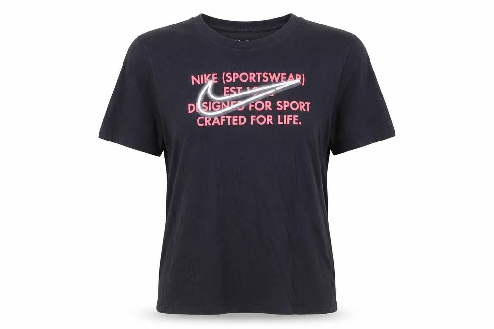 Nike Women's Black Sportswear Graphic T-Shirt Size S