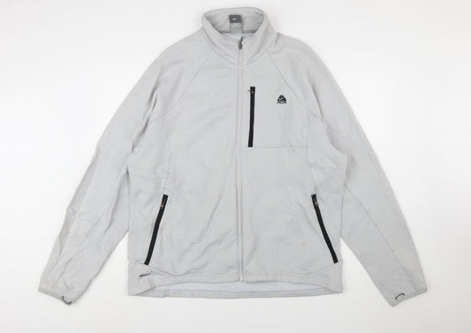 Nike ACG Men's Grey XL Full Zip Fleece Sweatshirt Jacket
