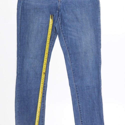 Levi Strauss Women's Blue Slimming Skinny Stretch Jeans Size 29