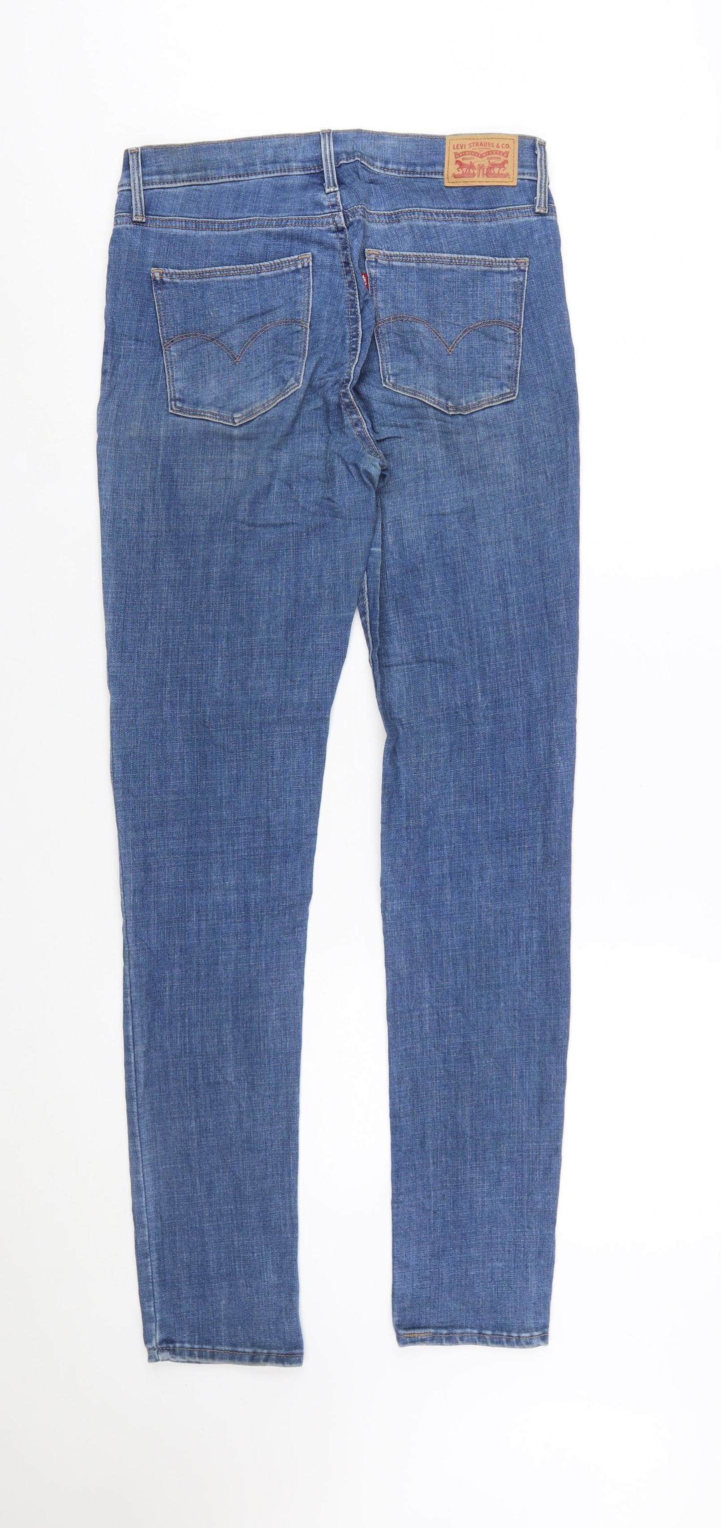 Levi Strauss Women's Blue Slimming Skinny Stretch Jeans Size 29
