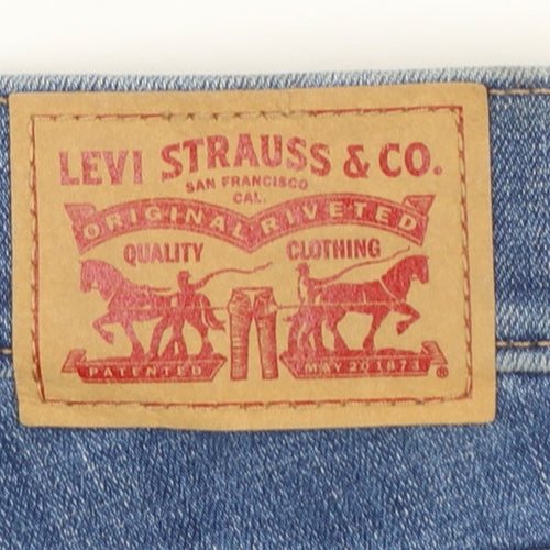 Levi Strauss Women's Blue Slimming Skinny Stretch Jeans Size 29