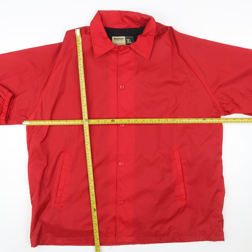 WearGuard Men's Red XL Waterproof Nylon Work Jacket
