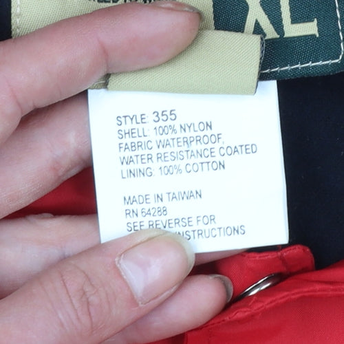 WearGuard Men's Red XL Waterproof Nylon Work Jacket