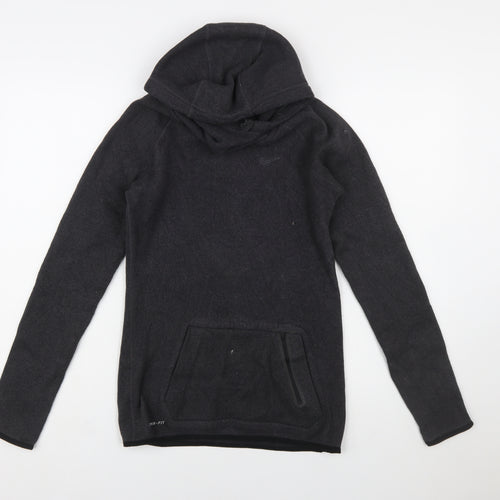 Nike Men's Black Pullover Hoodie Small Fleece Sportswear