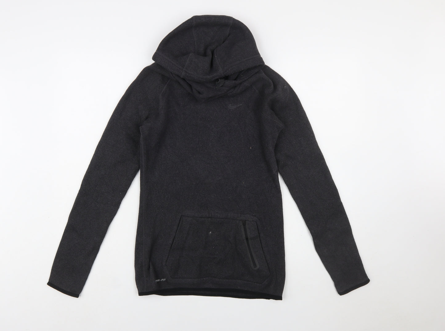 Nike Men's Black Pullover Hoodie Small Fleece Sportswear