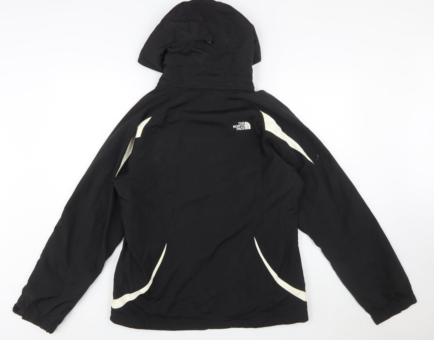 The North Face Womens Black M Ski Jacket Hooded Waterproof Mid-Length