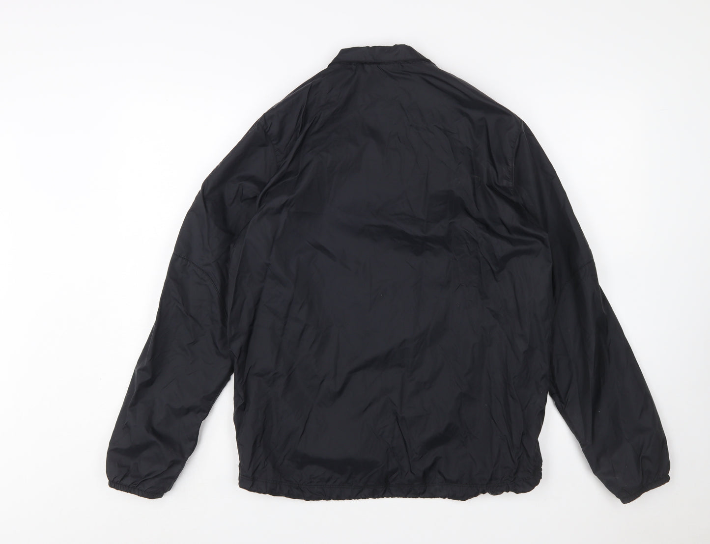 Nike Boys Black XL 13-15 Years Football Track Jacket Windproof