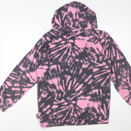 Disney at Primark Girls Pink Tie Dye Mickey Mouse Fleece Hoodie 13-14 Years