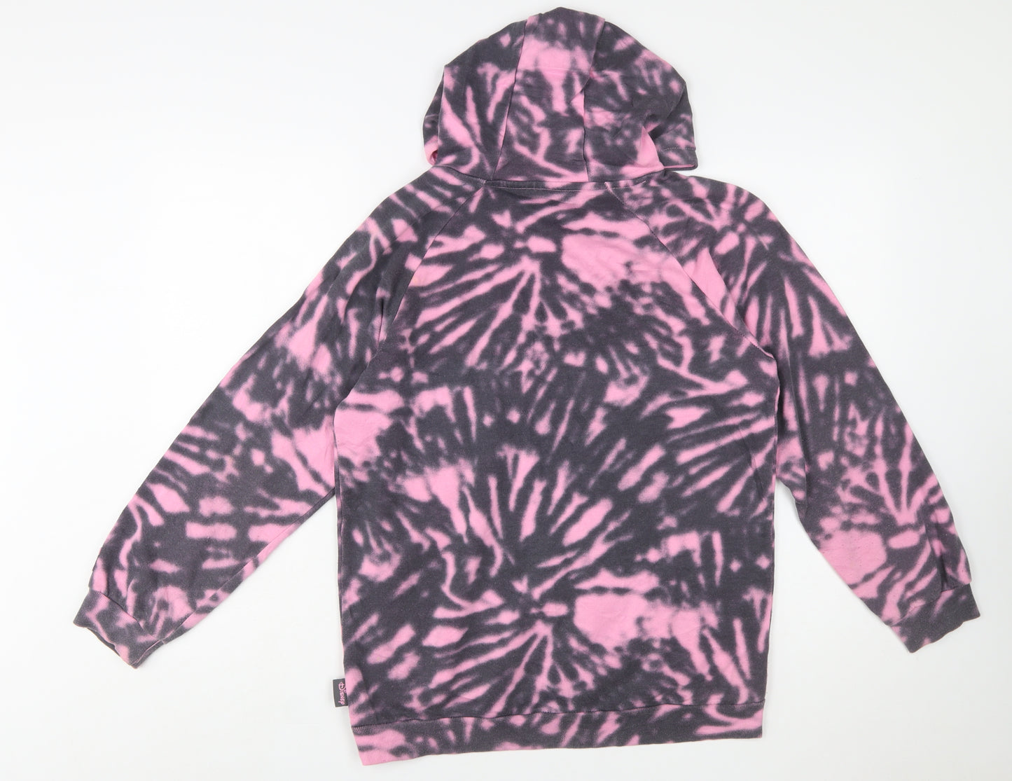 Disney at Primark Girls Pink Tie Dye Mickey Mouse Fleece Hoodie 13-14 Years