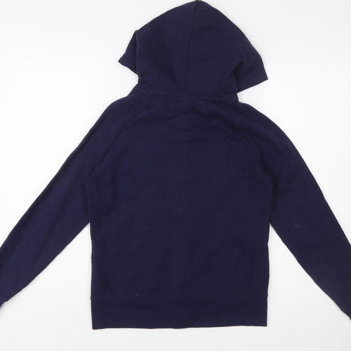 GAP Womens Navy Blue Full Zip Hoodie Small Classic Style